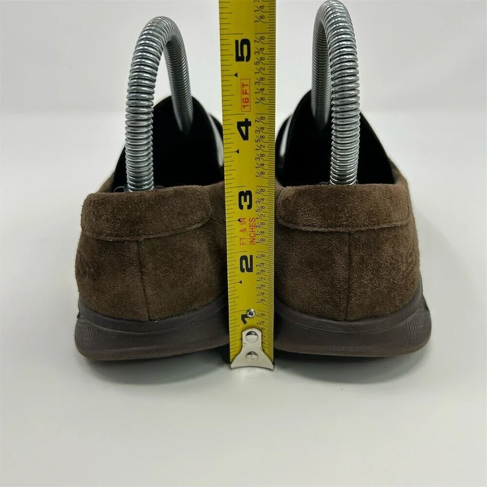 Skechers GO STEP Lite Goga Max Womens Slip-On Walking Shoes Brown Size 6